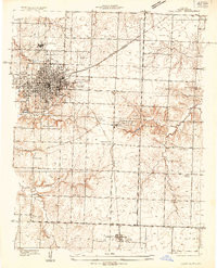 NEVADA, MO HISTORICAL MAP GEOPDF 7.5X7.5