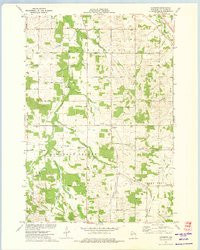 CLEGHORN, WI HISTORICAL MAP GEOPDF 7.5X7