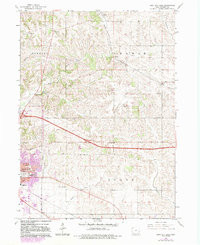 IOWA CITY EAST, IA HISTORICAL MAP GEOPDF