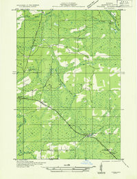 ARNOLD, MI HISTORICAL MAP GEOPDF 7.5X7.5