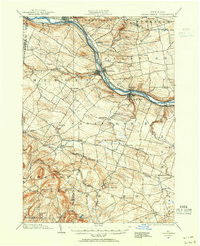 CANAJOHARIE, NY HISTORICAL MAP GEOPDF 15