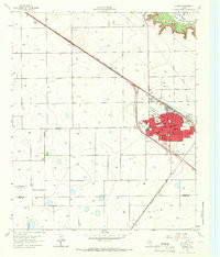 SLATON, TX HISTORICAL MAP GEOPDF 7.5X7.5
