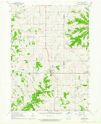 ZWINGLE, IA HISTORICAL MAP GEOPDF 7.5X7.