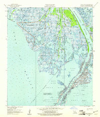 WEST DELTA, LA HISTORICAL MAP GEOPDF 15X