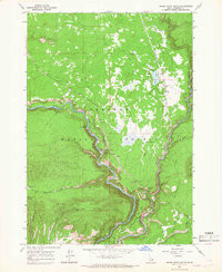 SNAKE RIVER BUTTE, ID HISTORICAL MAP GEO