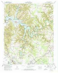 NORMANDY LAKE, TN HISTORICAL MAP GEOPDF