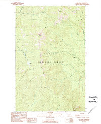 OLD BALDY, WA HISTORICAL MAP GEOPDF 7.5X