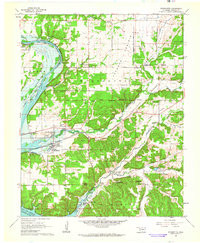 WYANDOTTE, OK HISTORICAL MAP GEOPDF 7.5X