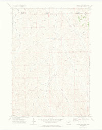 ROUNDUP DRAW, WY-MT HISTORICAL MAP GEOPD