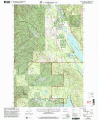 SEELEY LAKE WEST, MT HISTORICAL MAP GEOP