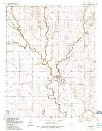 SEDGWICK, KS HISTORICAL MAP GEOPDF 7.5X7