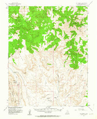 MOUNT PENNELL, UT HISTORICAL MAP GEOPDF