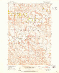 THUNDER BUTTE, SD HISTORICAL MAP GEOPDF