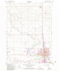 SPENCER, IA HISTORICAL MAP GEOPDF 7.5X7.