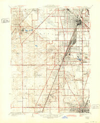 HARVEY, IL HISTORICAL MAP GEOPDF 7.5X7.5