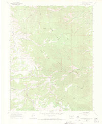 HARDSCRABBLE MOUNTAIN, CO HISTORICAL MAP