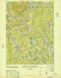 POUND RIDGE, NY-CT HISTORICAL MAP GEOPDF