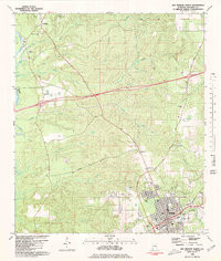 BAY MINETTE NORTH, AL HISTORICAL MAP GEO