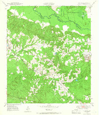 CLAWSON, TX HISTORICAL MAP GEOPDF 7.5X7.