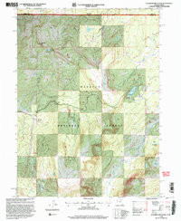 ELIZABETH MOUNTAIN, UT-WY HISTORICAL MAP