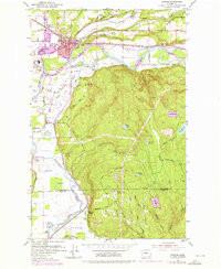 MONROE, WA HISTORICAL MAP GEOPDF 7.5X7.5