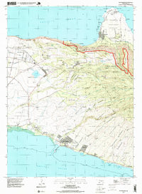 KAUNAKAKAI, HI HISTORICAL MAP GEOPDF 7.5