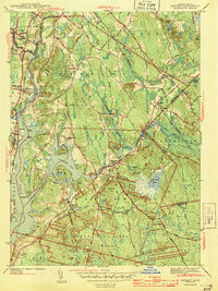 ASSONET, MA HISTORICAL MAP GEOPDF 7.5X7.