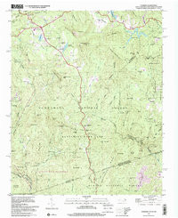 CASHIERS, NC-SC-GA HISTORICAL MAP GEOPDF