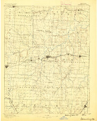 WARRENSBURG, MO HISTORICAL MAP GEOPDF 30