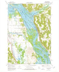 ALMA, WI-MN HISTORICAL MAP GEOPDF 7.5X7.