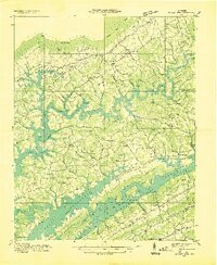 MCLEAN ROCK, TN HISTORICAL MAP GEOPDF 15