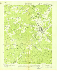 CROSSVILLE, TN HISTORICAL MAP GEOPDF 7.5