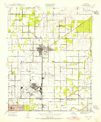 CLOVIS, CA HISTORICAL MAP GEOPDF 7.5X7.5