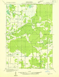 CRYSTAL VALLEY, MI HISTORICAL MAP GEOPDF