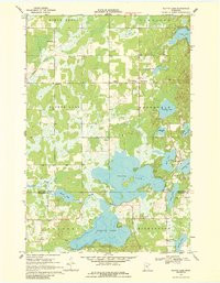 PLATTE LAKE, MN HISTORICAL MAP GEOPDF 7.