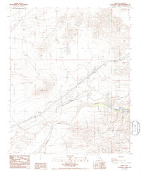 DUNN, CA HISTORICAL MAP GEOPDF 7.5X7.5 G