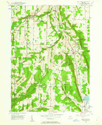 WEST DANBY, NY HISTORICAL MAP GEOPDF 7.5