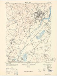 PRINCETON, NJ HISTORICAL MAP GEOPDF 7.5X