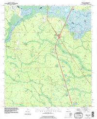 GROSS, FL-GA HISTORICAL MAP GEOPDF 7.5X7
