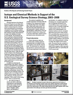 ISOTOPE AND CHEMICAL METHODS