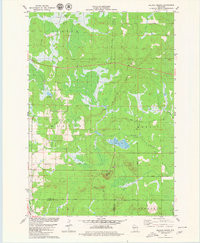 WILDCAT MOUND, WI HISTORICAL MAP GEOPDF