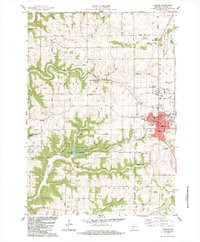 VIROQUA, WI HISTORICAL MAP GEOPDF 7.5X7.