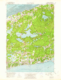 HARWICH, MA HISTORICAL MAP GEOPDF 7.5X7.
