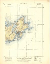 GLOUCESTER, MA HISTORICAL MAP GEOPDF 15X