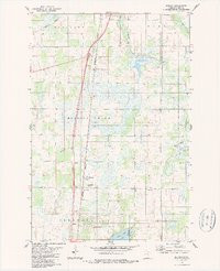 BEROUN, MN HISTORICAL MAP GEOPDF 7.5X7.5
