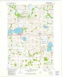 WAVERLY, MN HISTORICAL MAP GEOPDF 7.5X7.