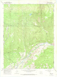 BOWIE, CO HISTORICAL MAP GEOPDF 7.5X7.5