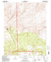JACKS SPRING, NV HISTORICAL MAP GEOPDF 7