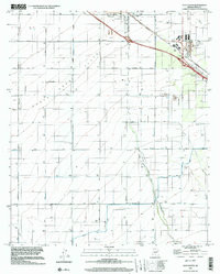 ELOY SOUTH, AZ HISTORICAL MAP GEOPDF 7.5