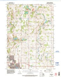 FRANKLIN, WI HISTORICAL MAP GEOPDF 7.5X7